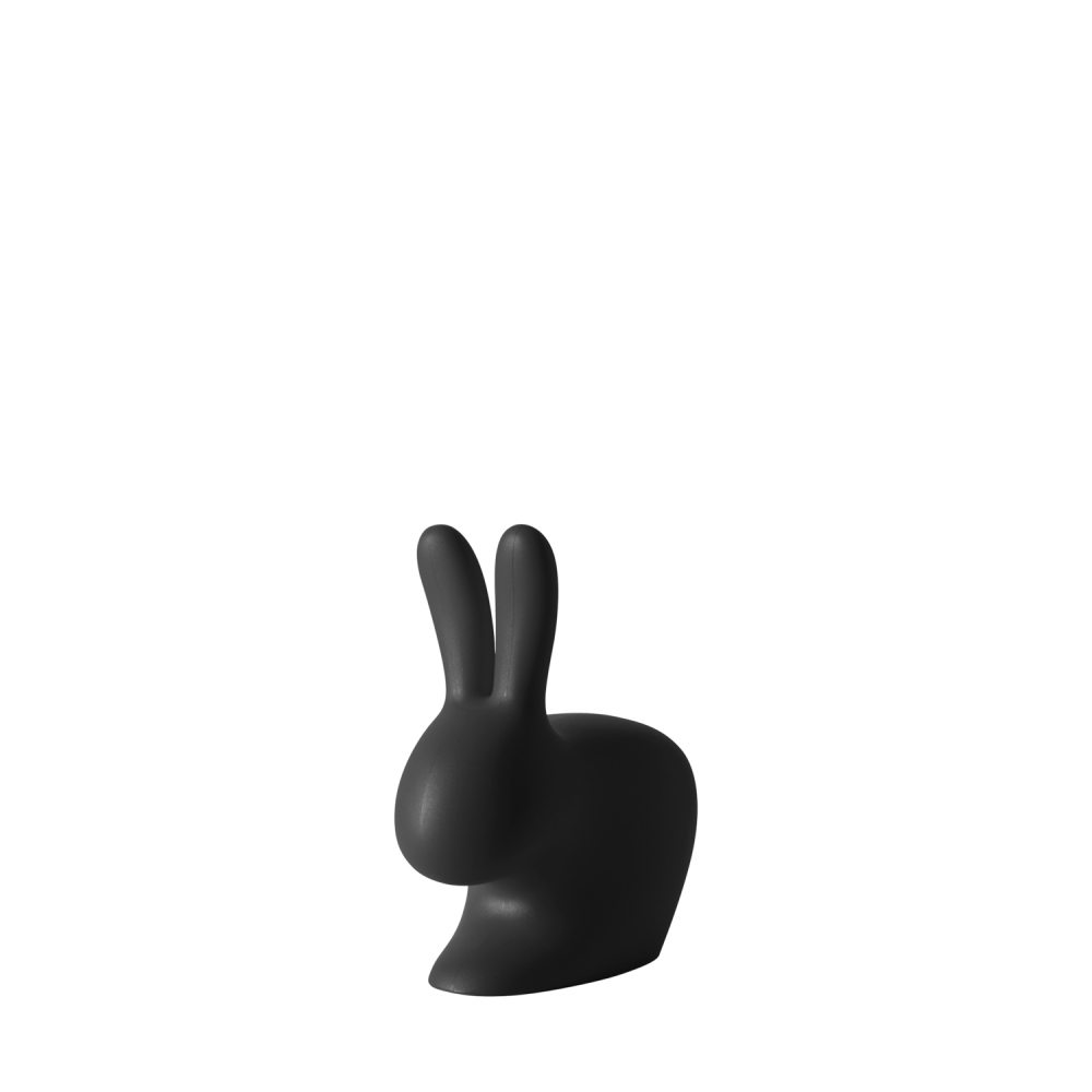 Qeeboo - Rabbit XS Fermaporta Black