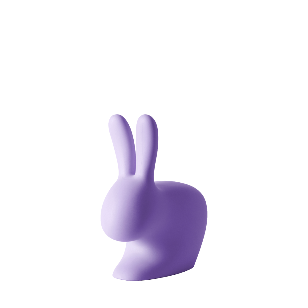 Qeeboo - Rabbit Chair Baby Violet