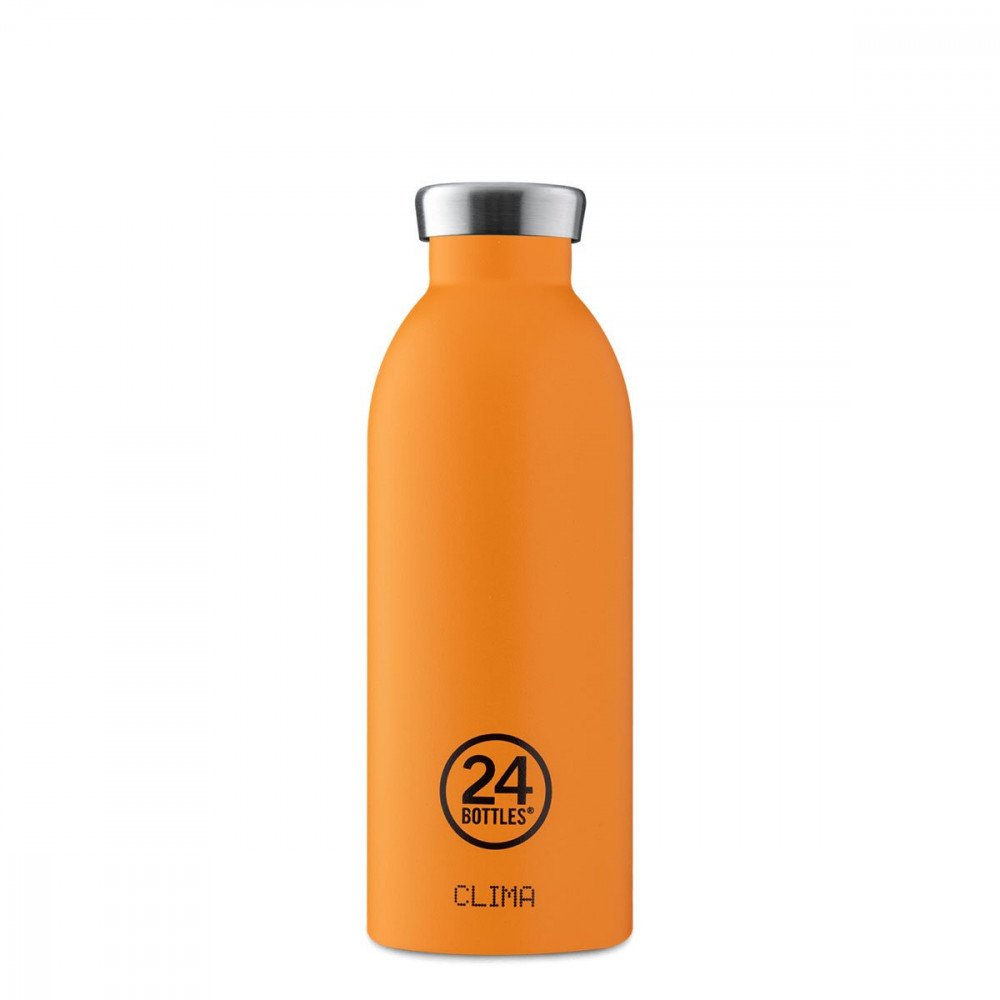 24 Bottles - Clima Bottle 500 ml Stone Total Orange