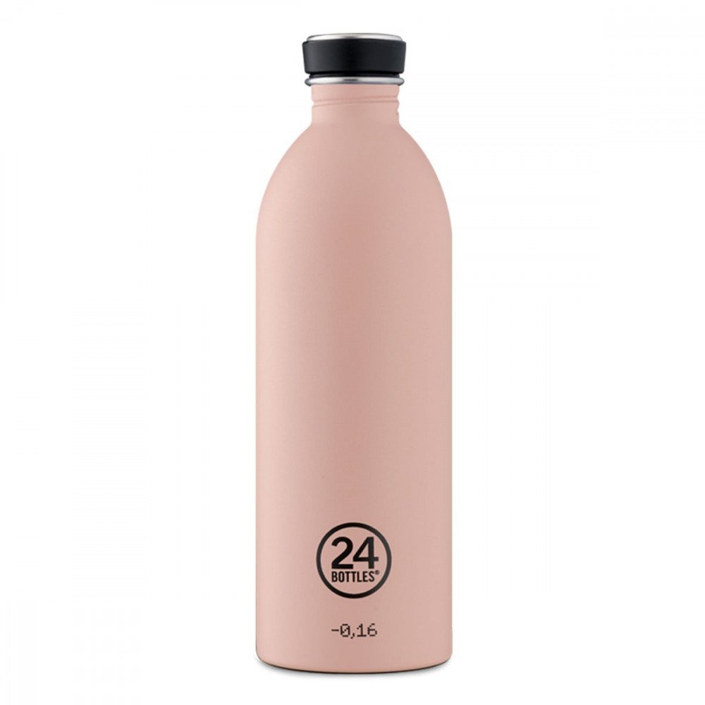 24 Bottles - Urban Bottle 1000 ml Stone Dusty Pink
