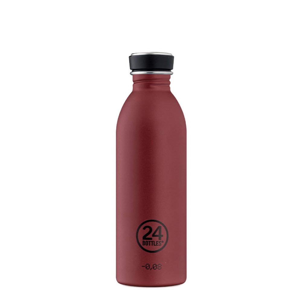 24 Bottles - Urban Bottle 500 ml Stone Country Red