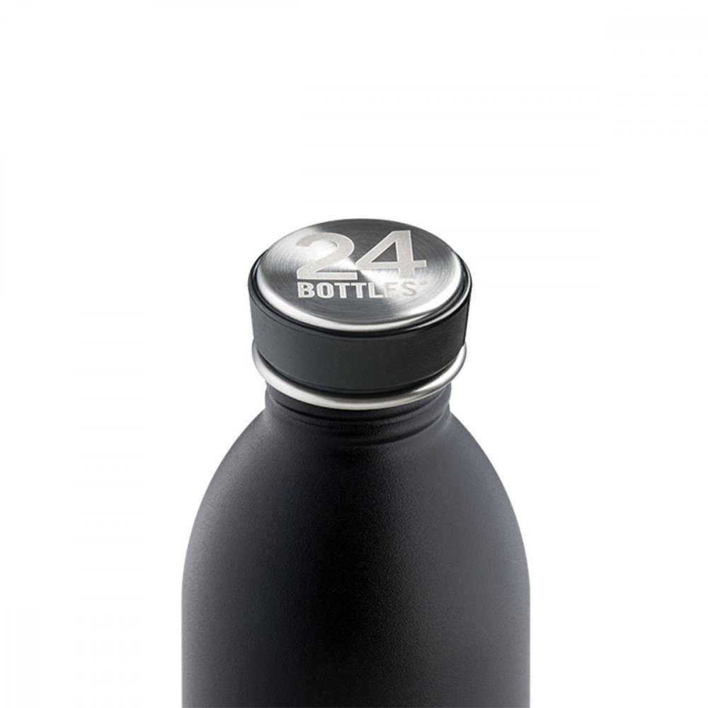 24 Bottles - Urban Bottle 250 ml Tuxedo Black - immagine 2