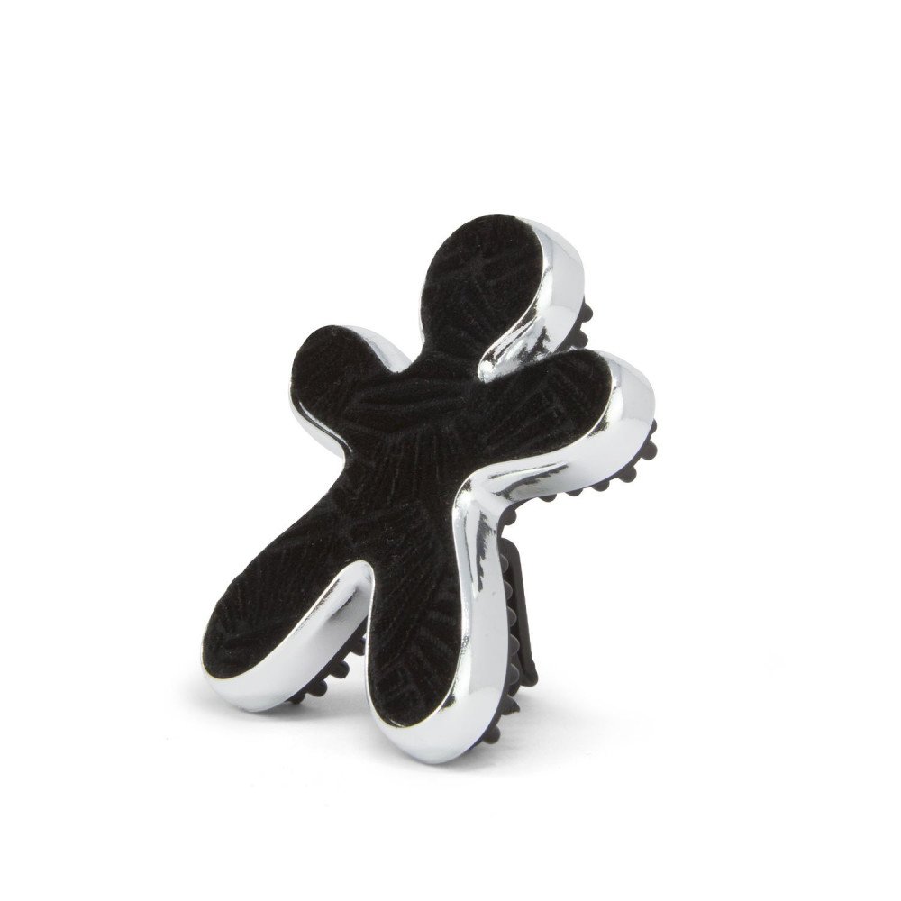 Mr&Mrs Fragrance Profumatore per auto ricaricabile Niki Fashion Chenille Black Black Orchid