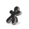 Mr&Mrs Fragrance Profumatore per auto ricaricabile Niki Fashion Laminated Silver Black Bergamotto e Iris