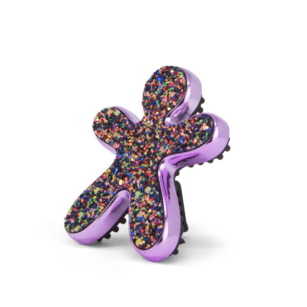 Mr&Mrs Fragrance Profumatore per auto ricaricabile Niki Fashion Glitter Purple Gardenia di Tahiti