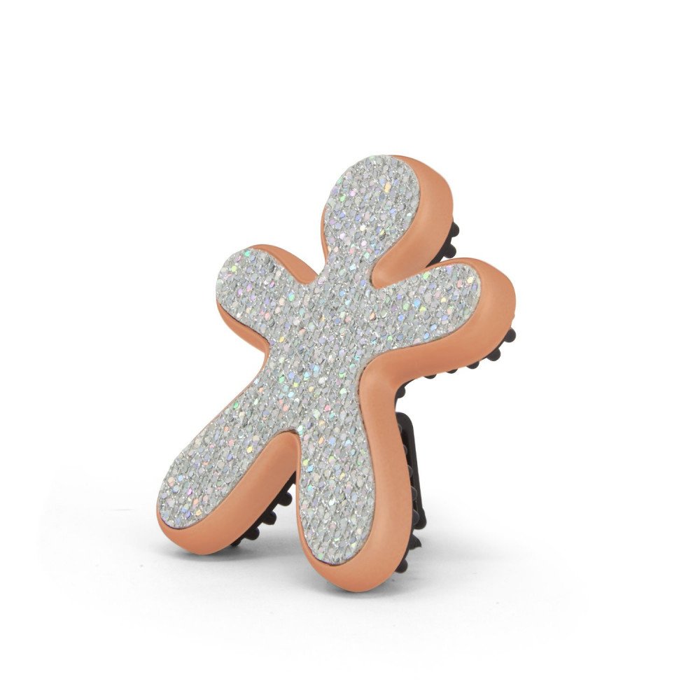 Mr&Mrs Fragrance Profumatore per auto ricaricabile Niki Fashion Glitter Silver Vanilla e Patchouli