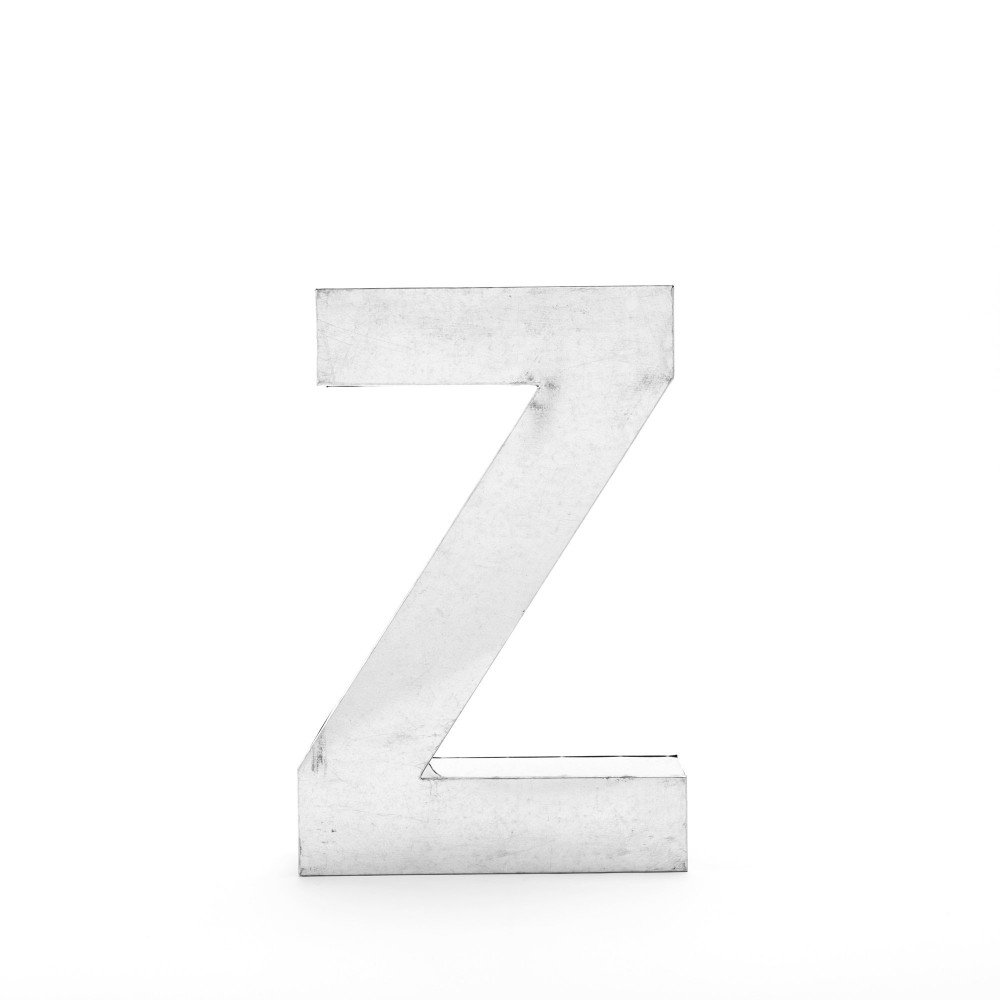 Seletti lettera metallo metalvetica Z