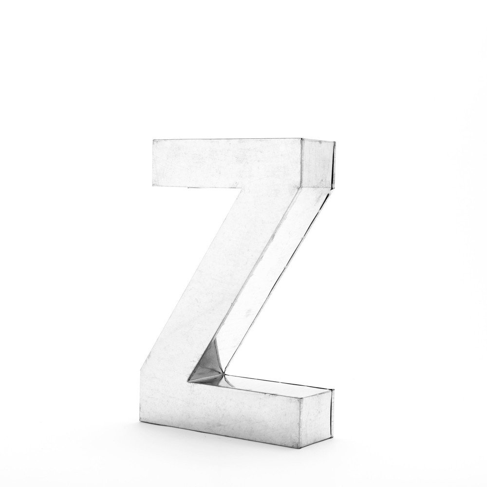 Seletti lettera metallo metalvetica Z - immagine 2