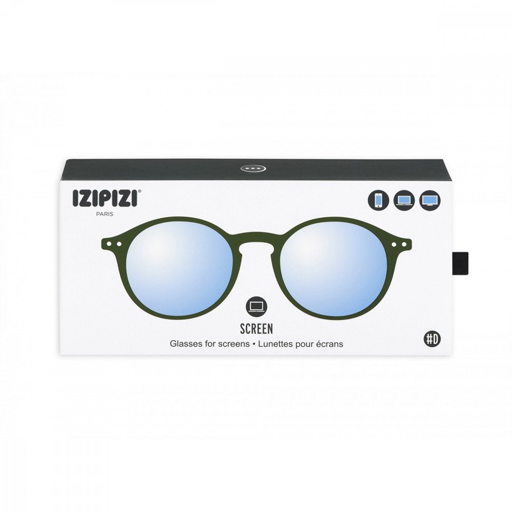 Izipizi Occhiale Screen Lettura Modello #D Verde Kaki +1 - immagine 3