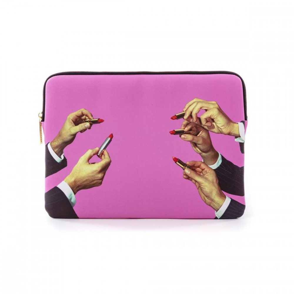 Seletti Toiletpaper Laptop Bag Rossetti