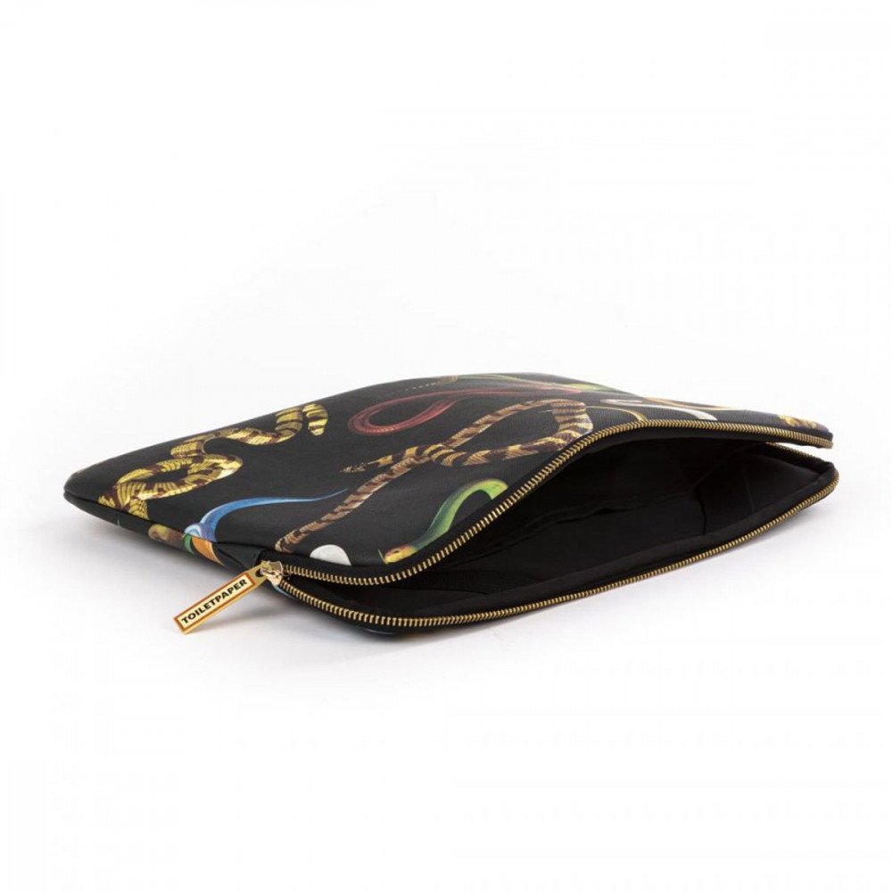 Seletti Toiletpaper Laptop Bag Snakes - immagine 2