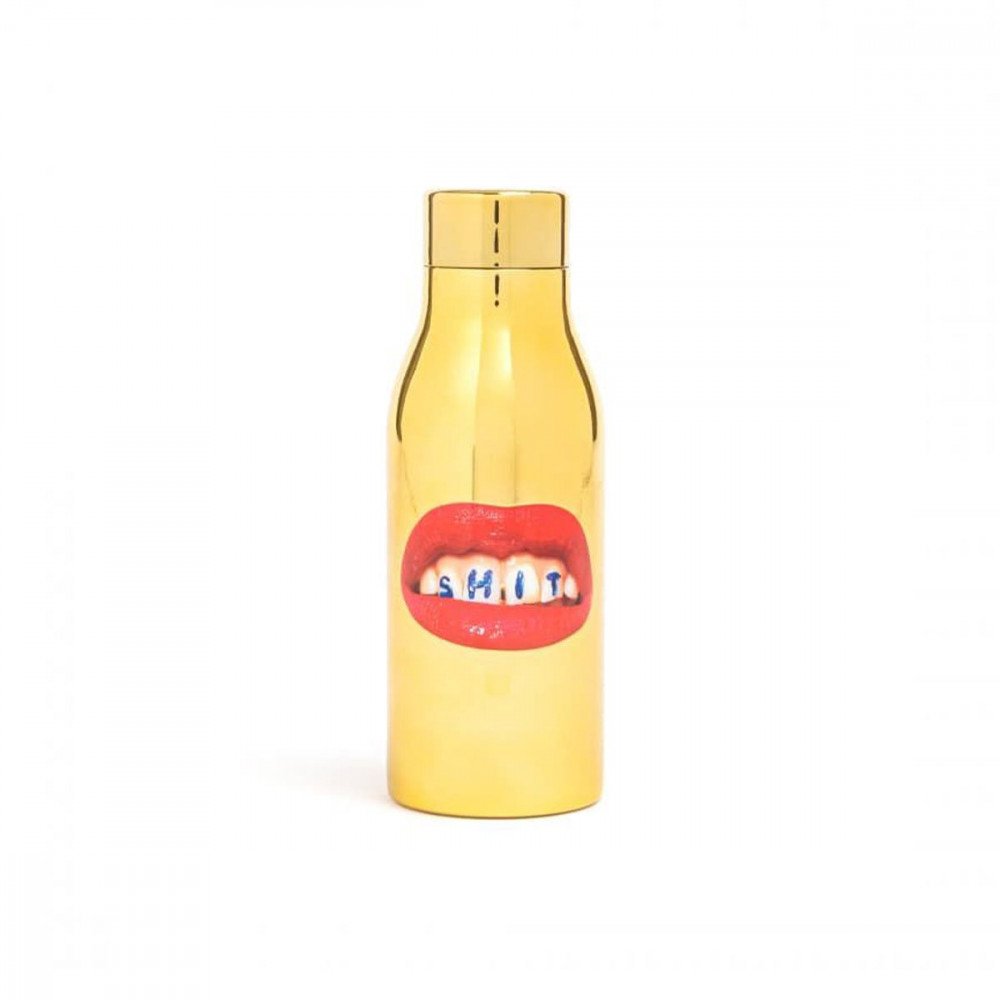 Seletti Toiletpaper bottiglietta termica 500ml Shit