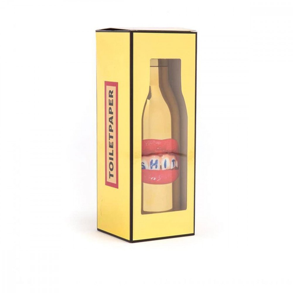 Seletti Toiletpaper bottiglietta termica 500ml Shit - immagine 4