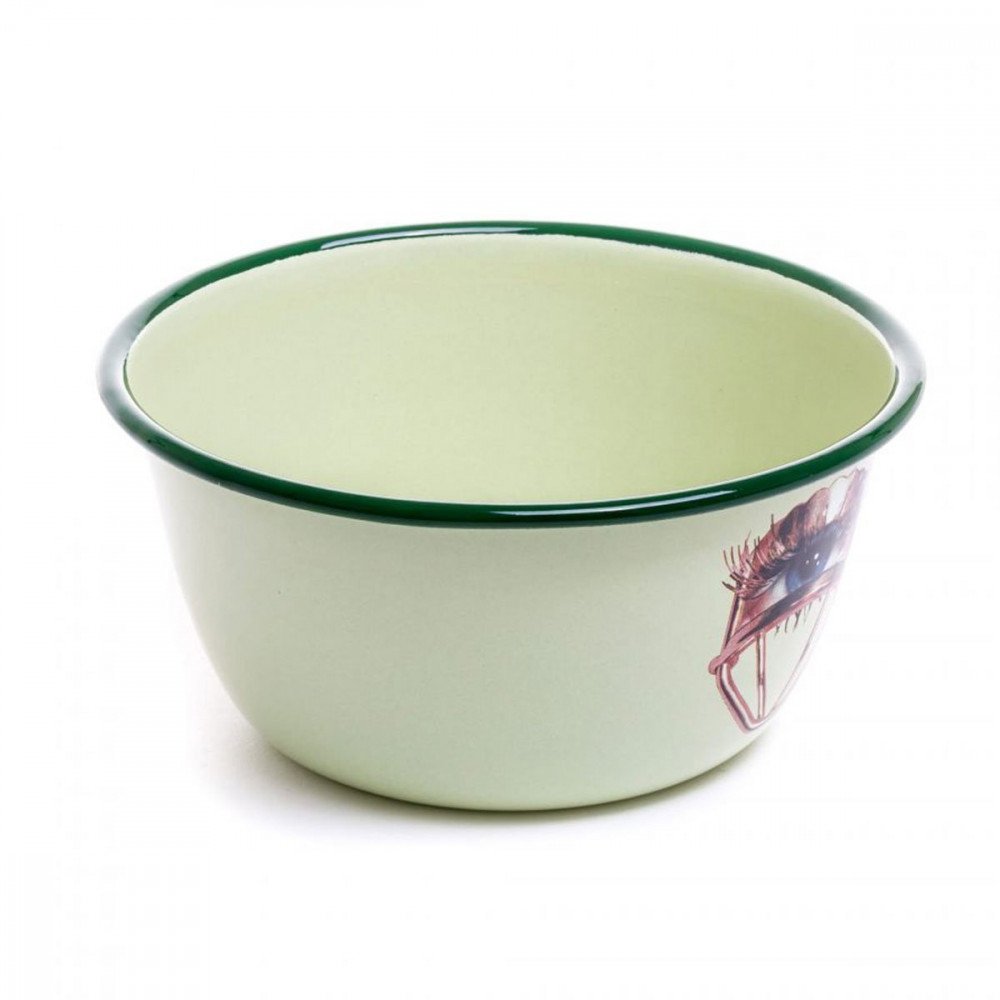 Seletti Toiletpaper ciotola in metallo occhio - immagine 2