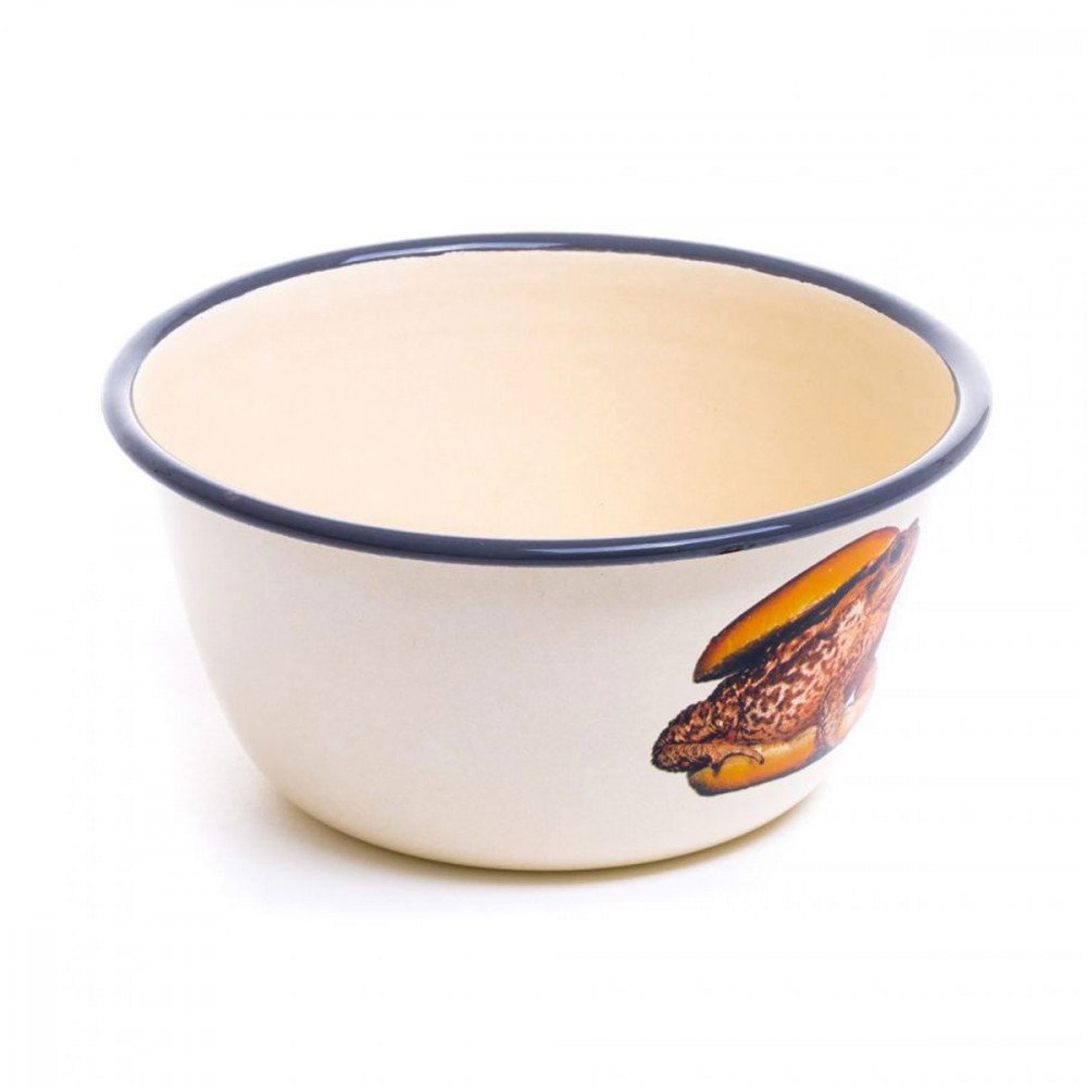 Seletti Toiletpaper ciotola in metallo rospo - immagine 2