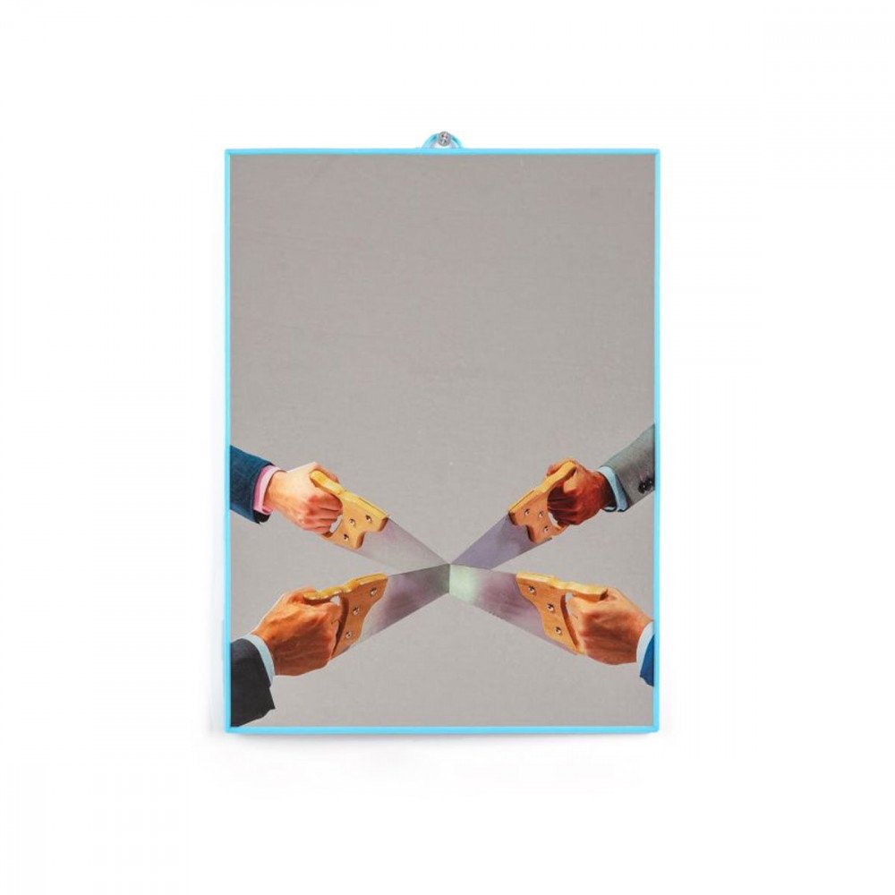 Seletti Toiletpaper specchio Saws