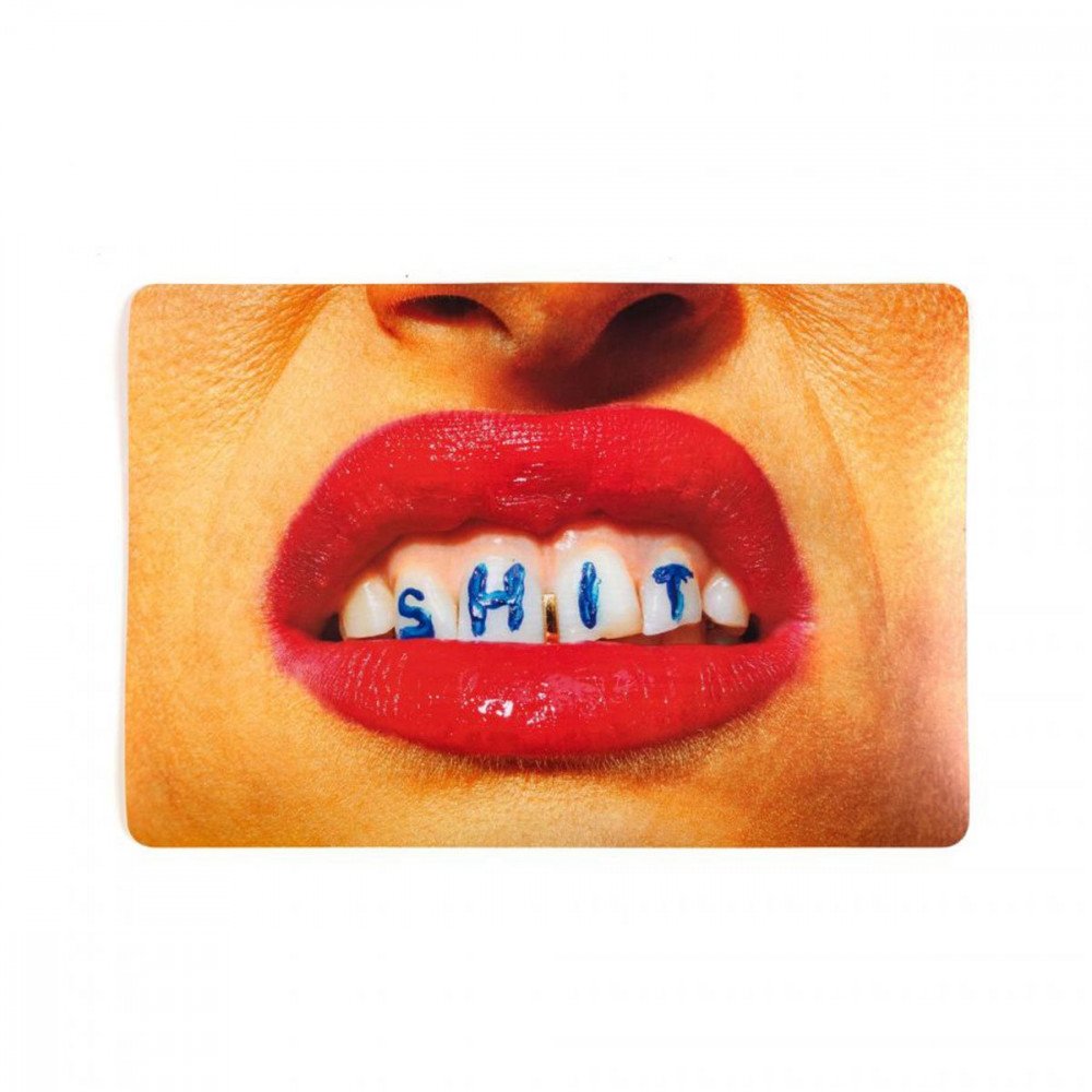 Seletti Toiletpaper tovaglietta sughero Shit