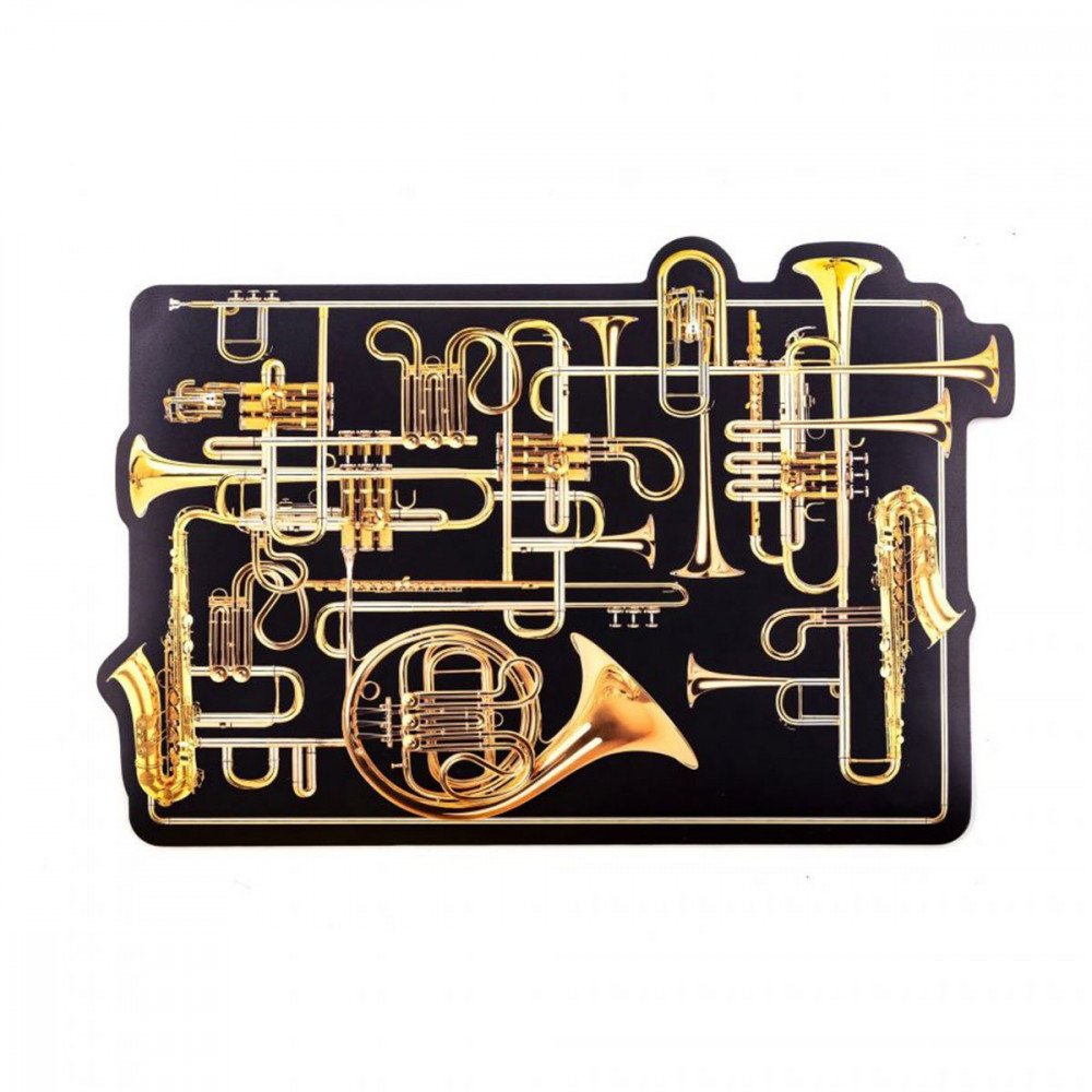 Seletti Toiletpaper tovaglietta sughero Trumpets