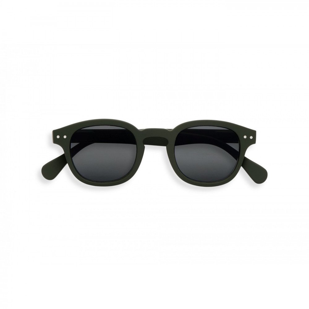 Izipizi Occhiale da Sole Modello #C Verde Kaki