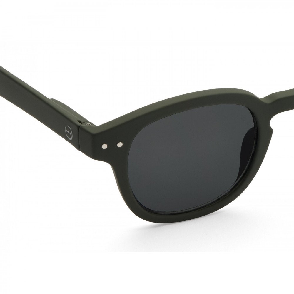 Izipizi Occhiale da Sole Modello #C Verde Kaki - immagine 3