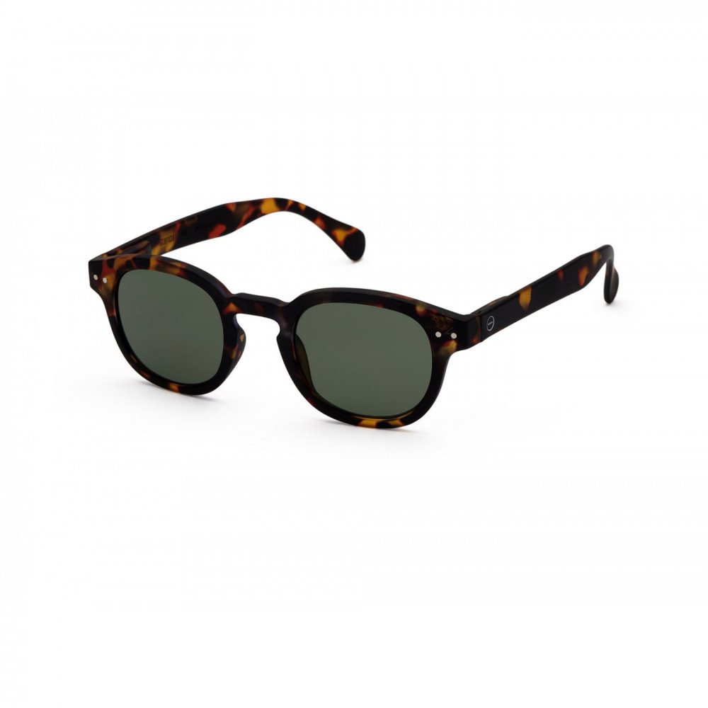 Izipizi Occhiale da Sole Modello #C Tartaruga lente verde - immagine 2