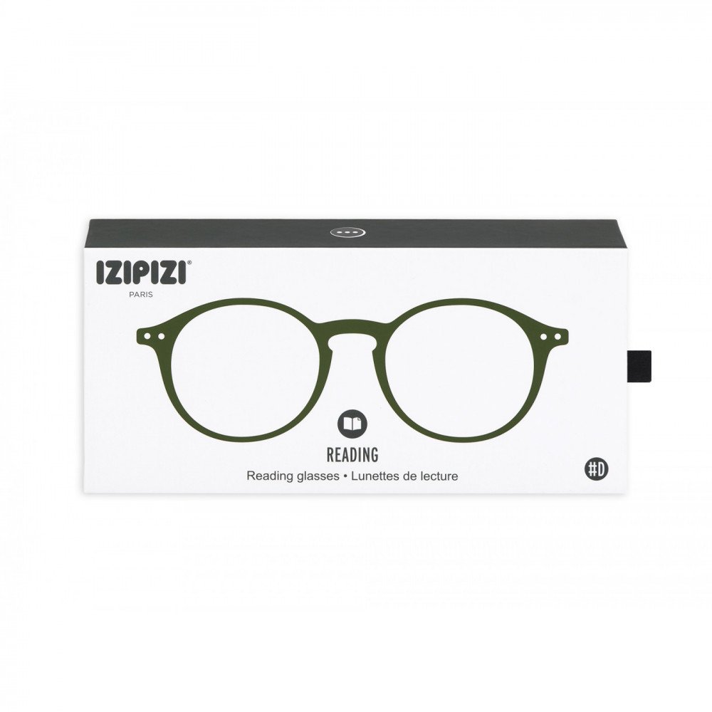Izipizi Occhiale lettura Modello #D Verde Kaki +2 - immagine 4