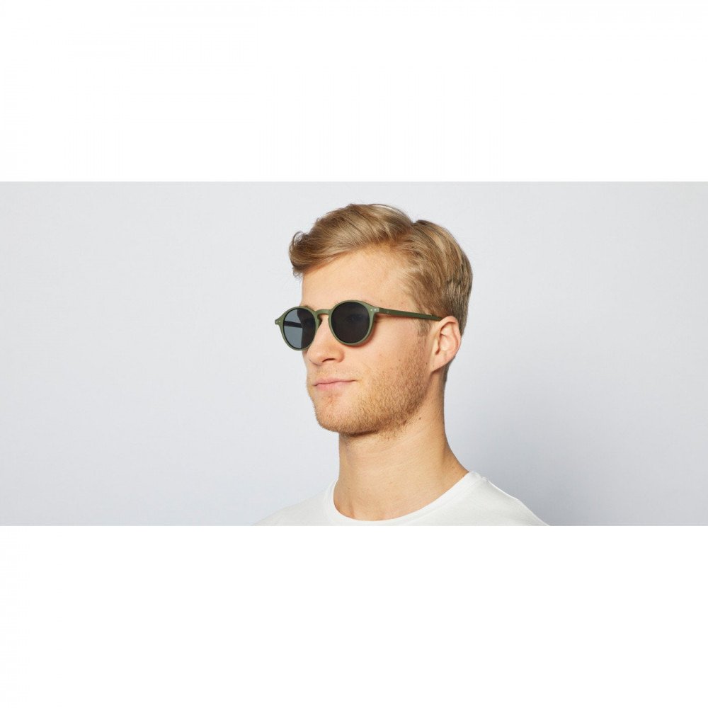 Izipizi Occhiale da Sole Modello #D Verde Kaki - immagine 4
