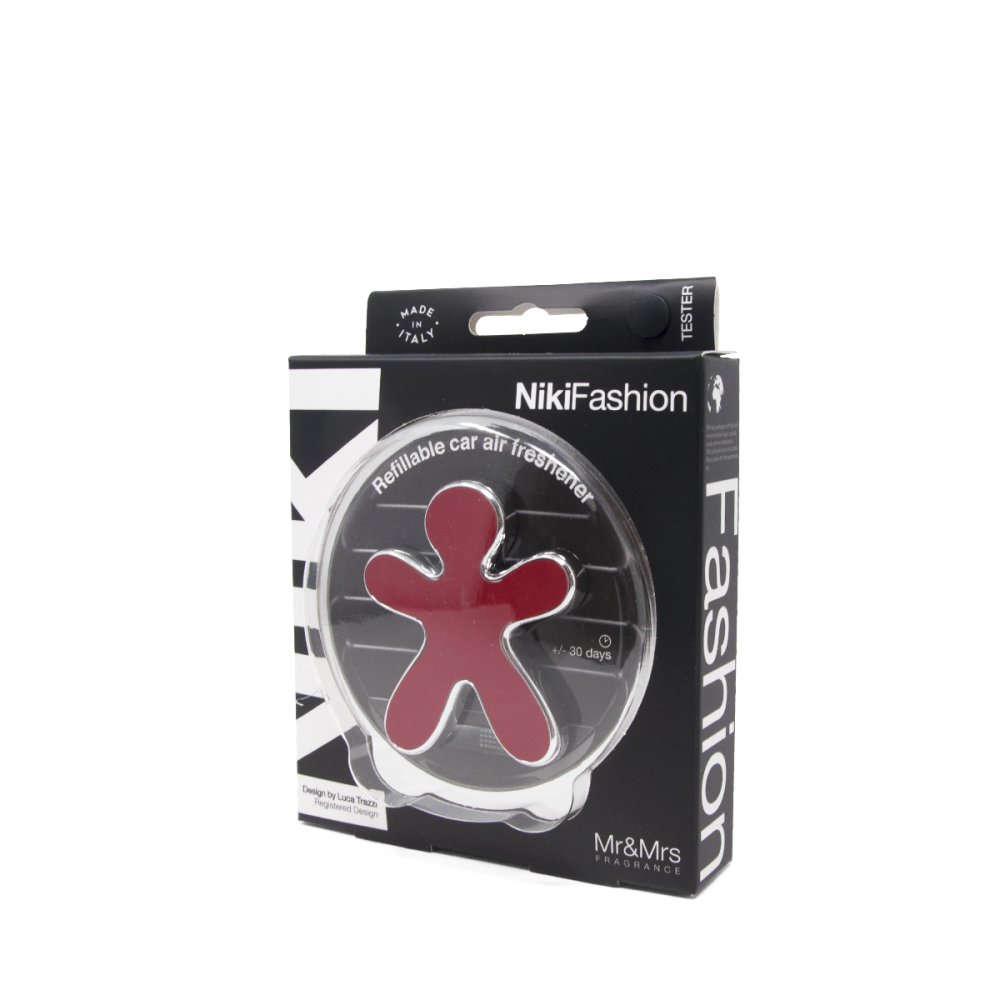 Mr&Mrs Fragrance Profumatore per auto ricaricabile Niki Fashion Vinyl Red Cherry - immagine 2