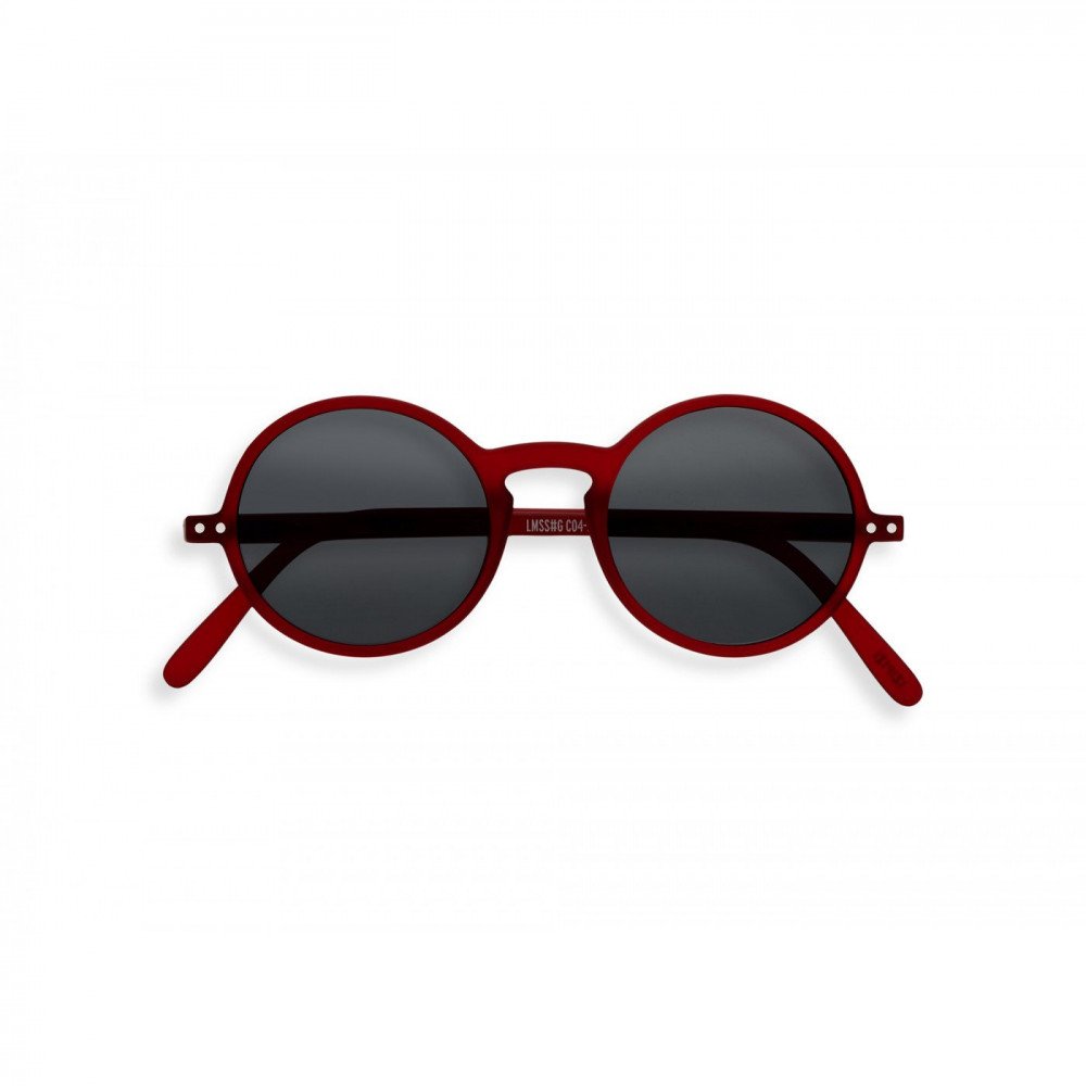 Izipizi Occhiale da Sole Modello #G Rosso