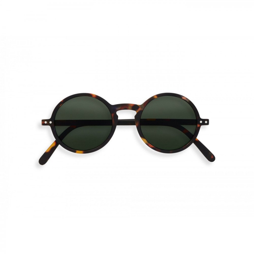 Izipizi Occhiale da Sole Modello #G Tartaruga lente verde