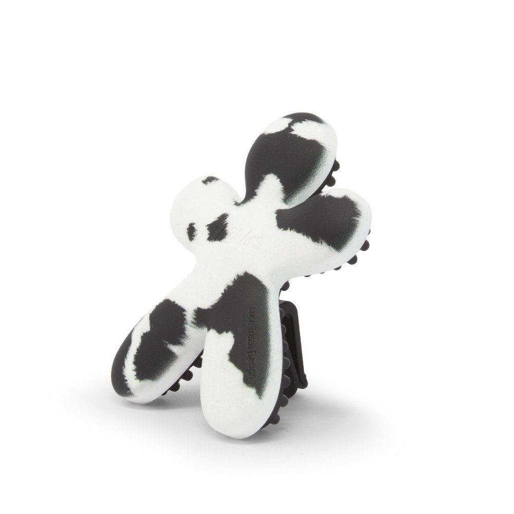 Mr&Mrs Fragrance Profumatore per auto ricaricabile Niki Classic Camouflage bianco e nero Bergamotto e Iris