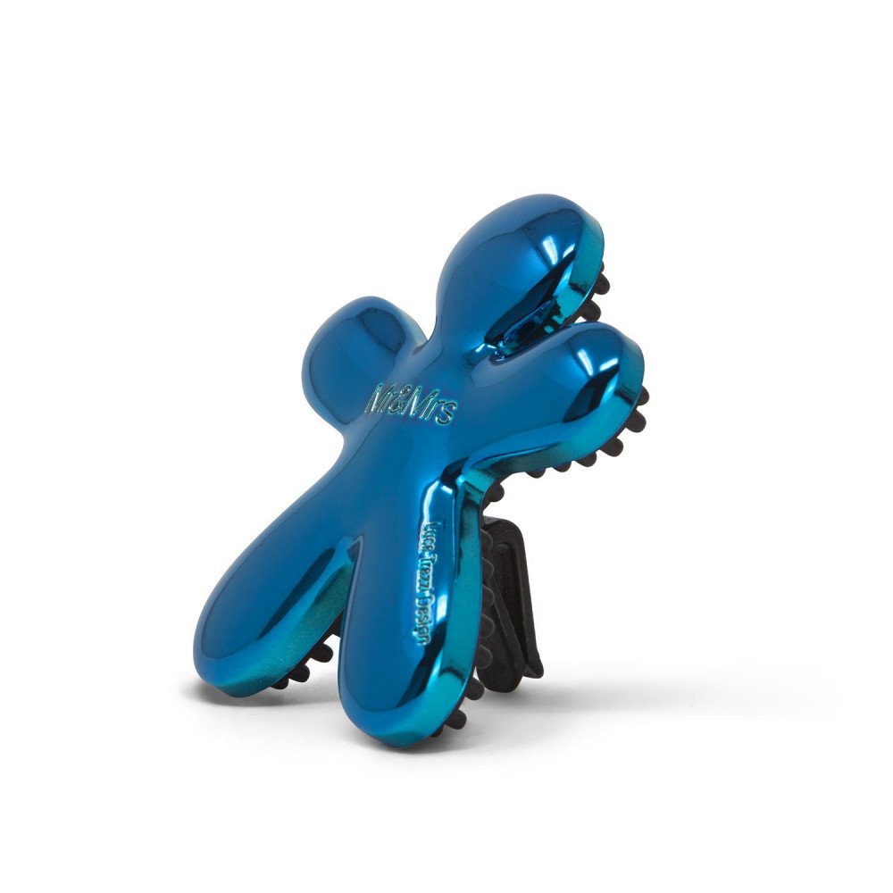 Mr&Mrs Fragrance Profumatore per auto ricaricabile Niki Classic Metal Cobalt Blue Equilibrium