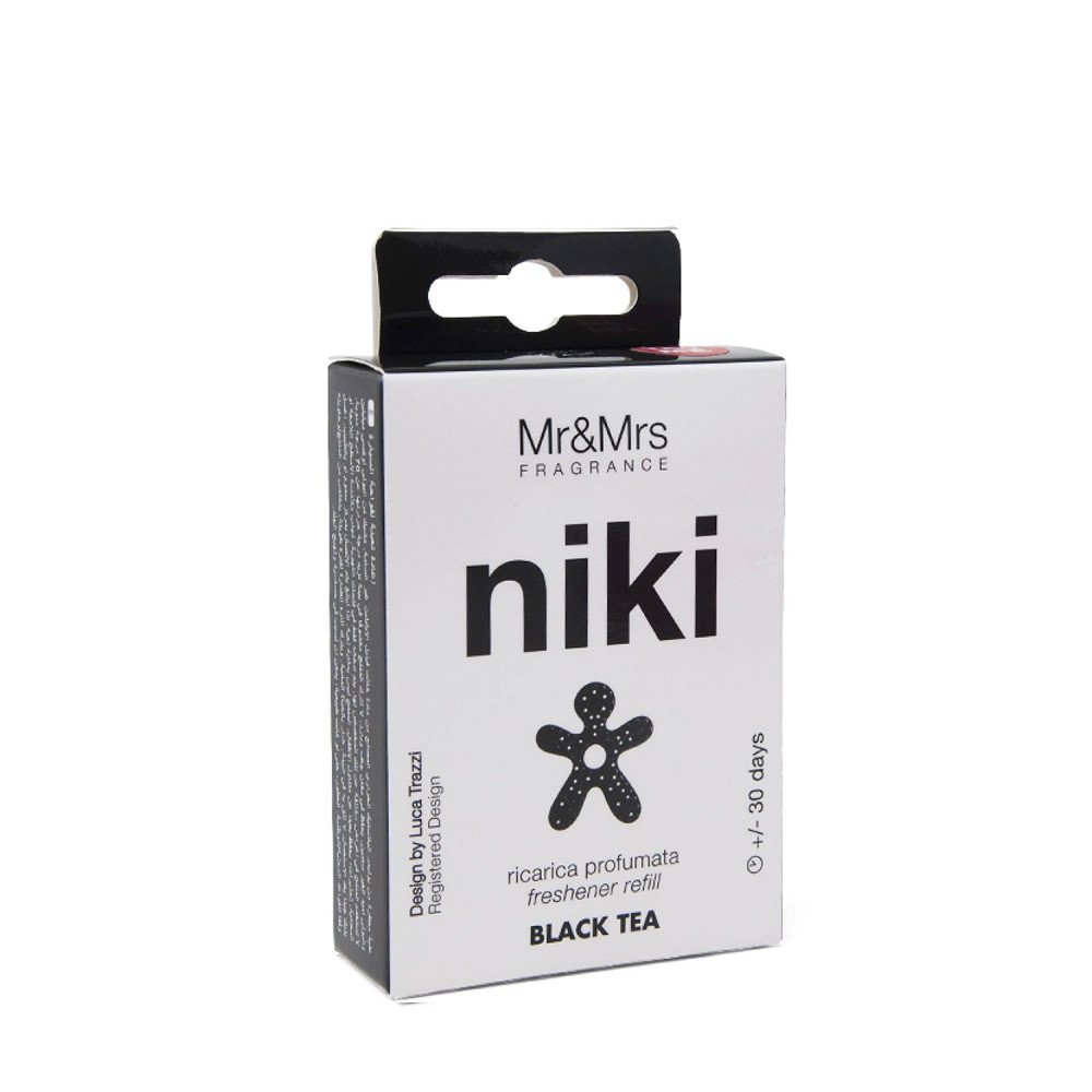 Mr&Mrs Fragrance Refill Profumatore per auto Niki Black Tea