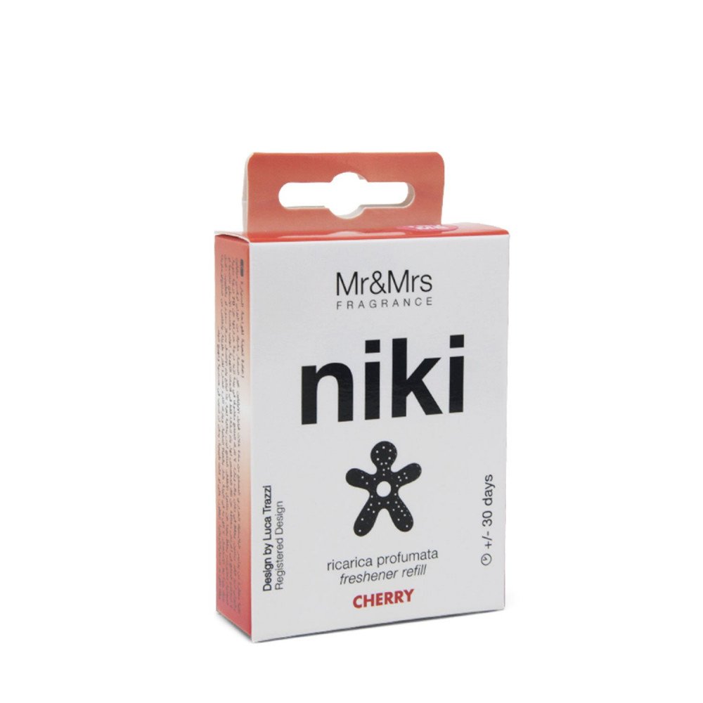 Mr&Mrs Fragrance Refill Profumatore per auto Niki Cherry