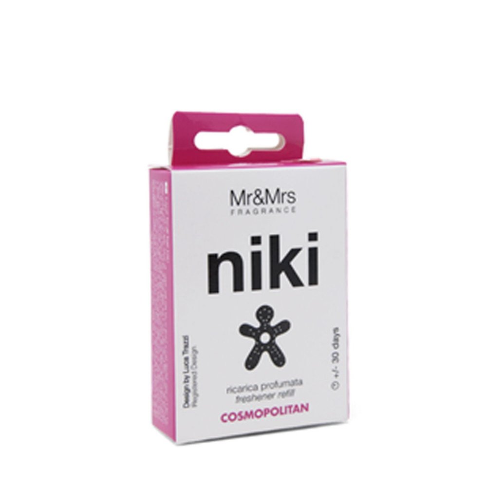 Mr&Mrs Fragrance Refill Profumatore per auto Niki Cosmopolitan