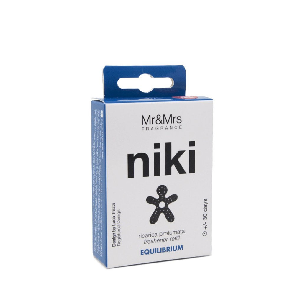 Mr&Mrs Fragrance Refill Profumatore per auto Niki Equilibrium