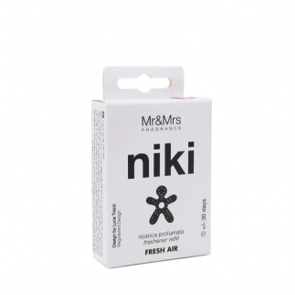 Mr&Mrs Fragrance Refill Profumatore per auto Niki Fresh Air