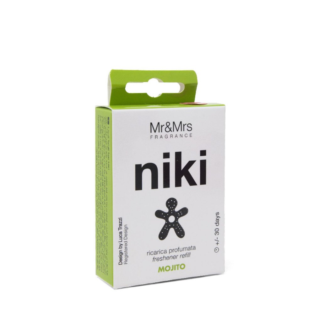 Mr&Mrs Fragrance Refill Profumatore per auto Niki Mojito