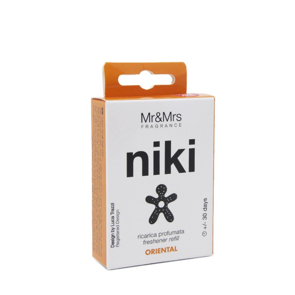 Mr&Mrs Fragrance Refill Profumatore per auto Niki Oriental