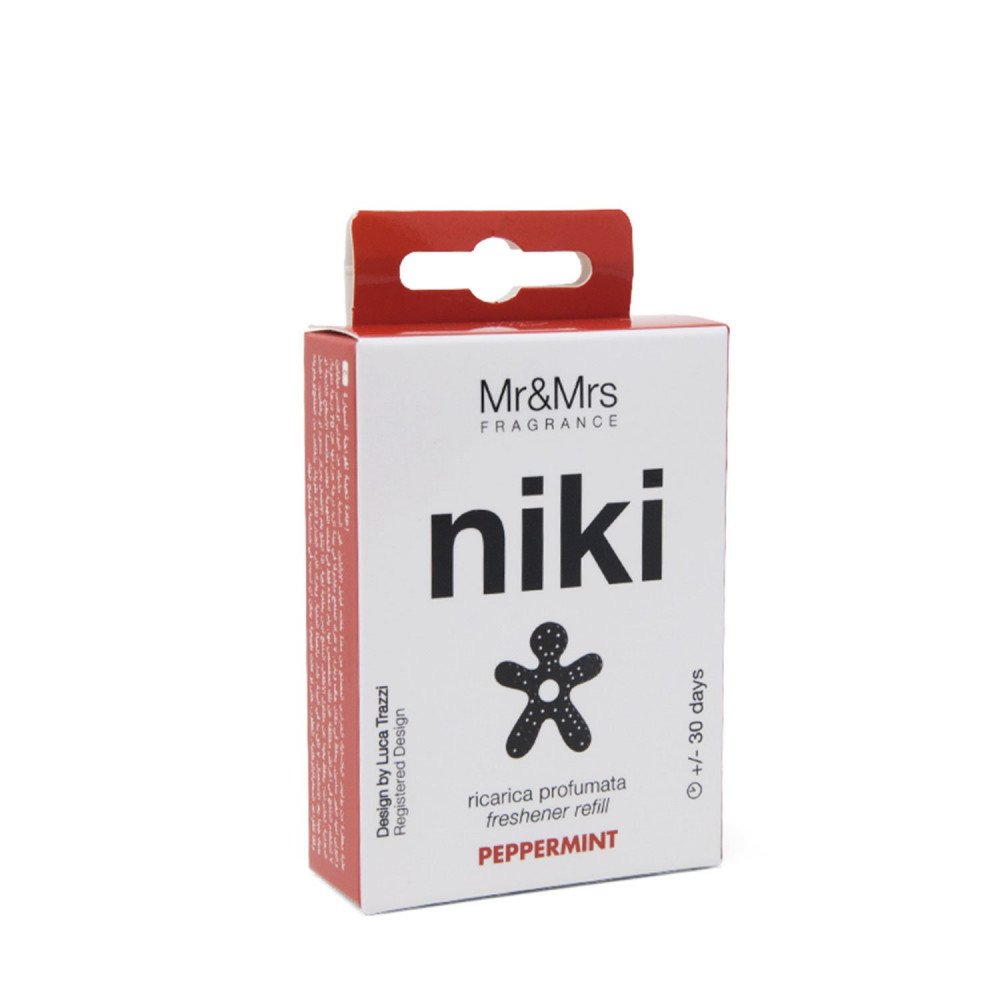 Mr&Mrs Fragrance Refill Profumatore per auto Niki Peppermint