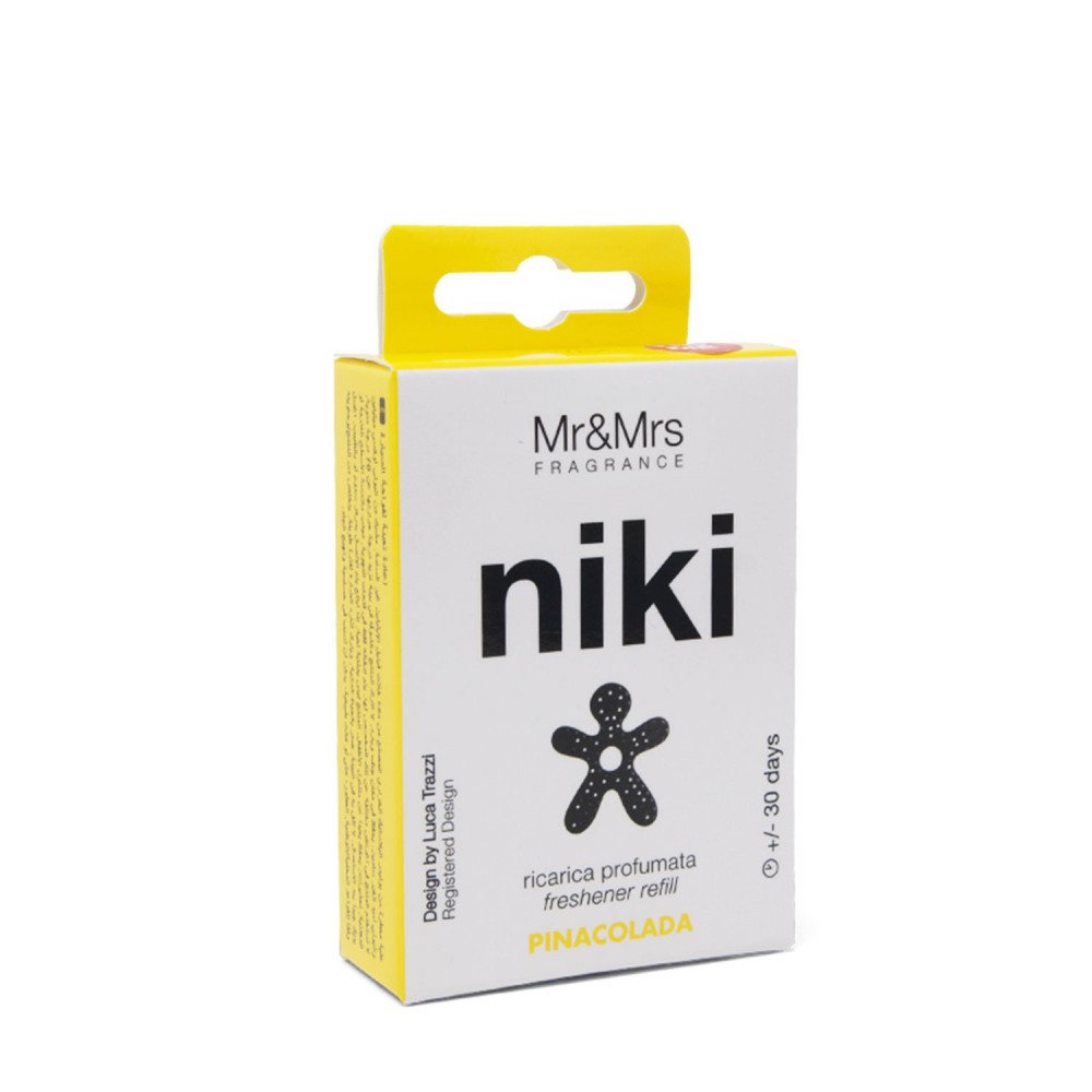 Mr&Mrs Fragrance Refill Profumatore per auto Niki Pinacolada