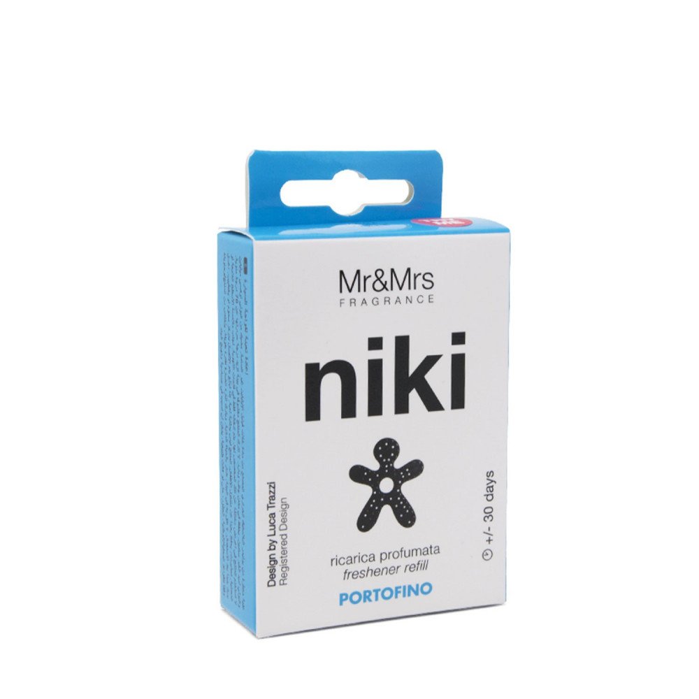 Mr&Mrs Fragrance Refill Profumatore per auto Niki Portofino