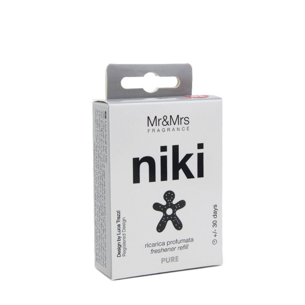 Mr&Mrs Fragrance Refill Profumatore per auto Niki Pure