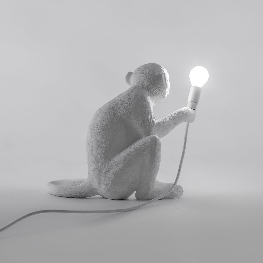 Seletti Lampada monkey lamp seduta - immagine 2