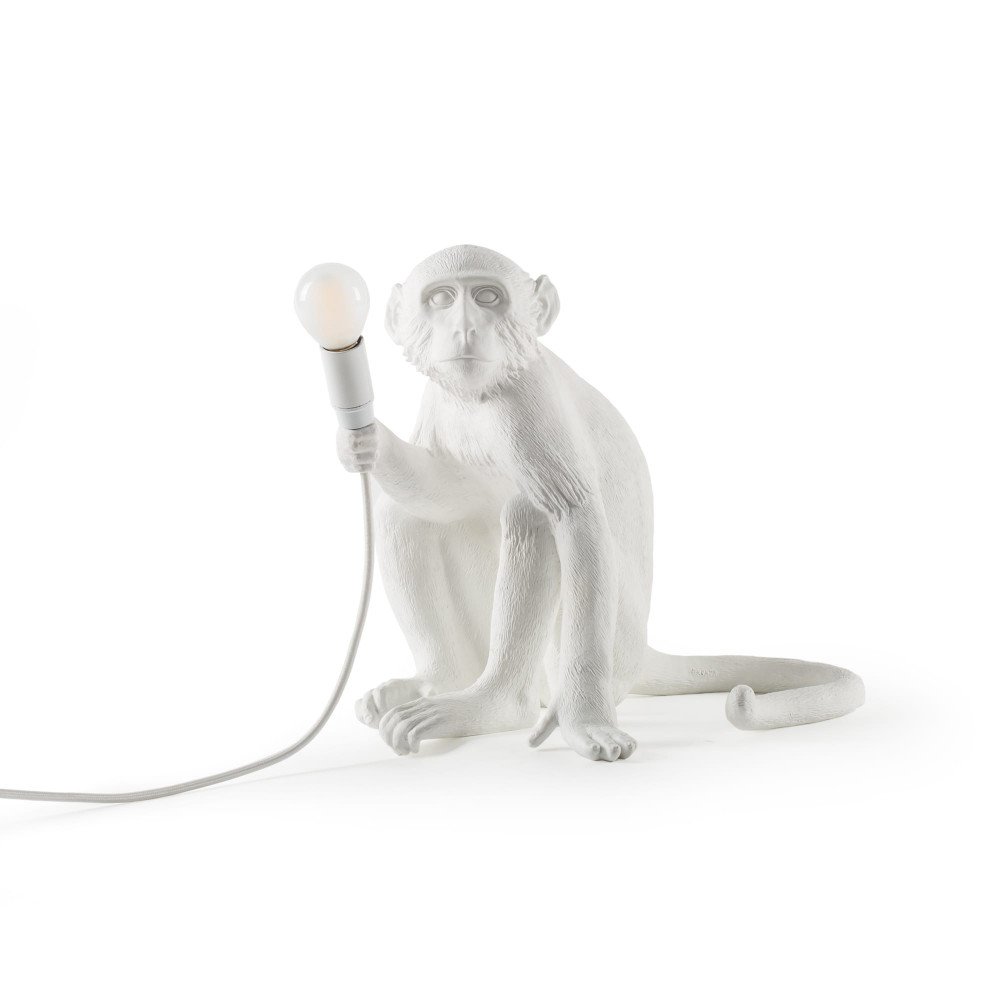 Seletti Lampada monkey lamp seduta