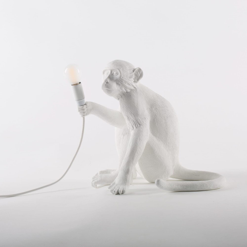 Seletti Lampada monkey lamp seduta - immagine 4