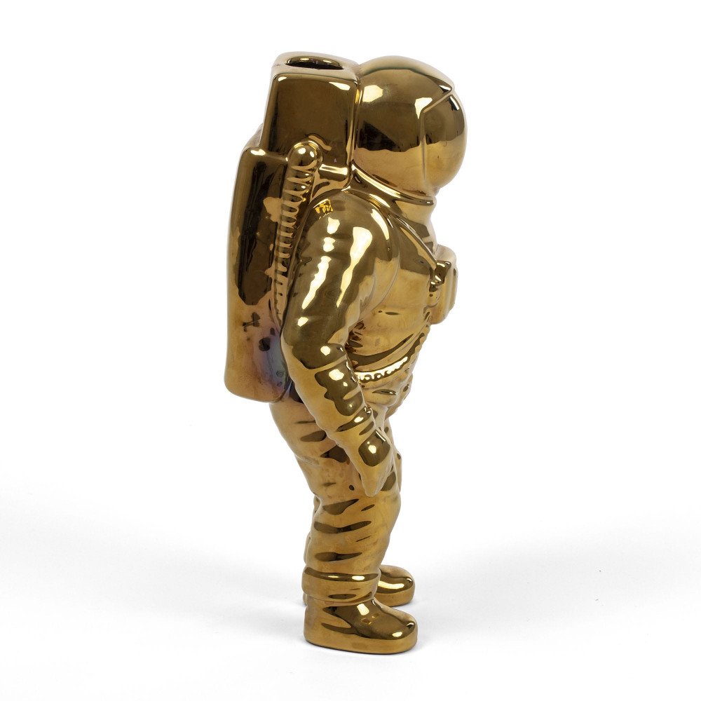 Seletti vaso astronauta Cosmic Diner Starman Gold - immagine 2