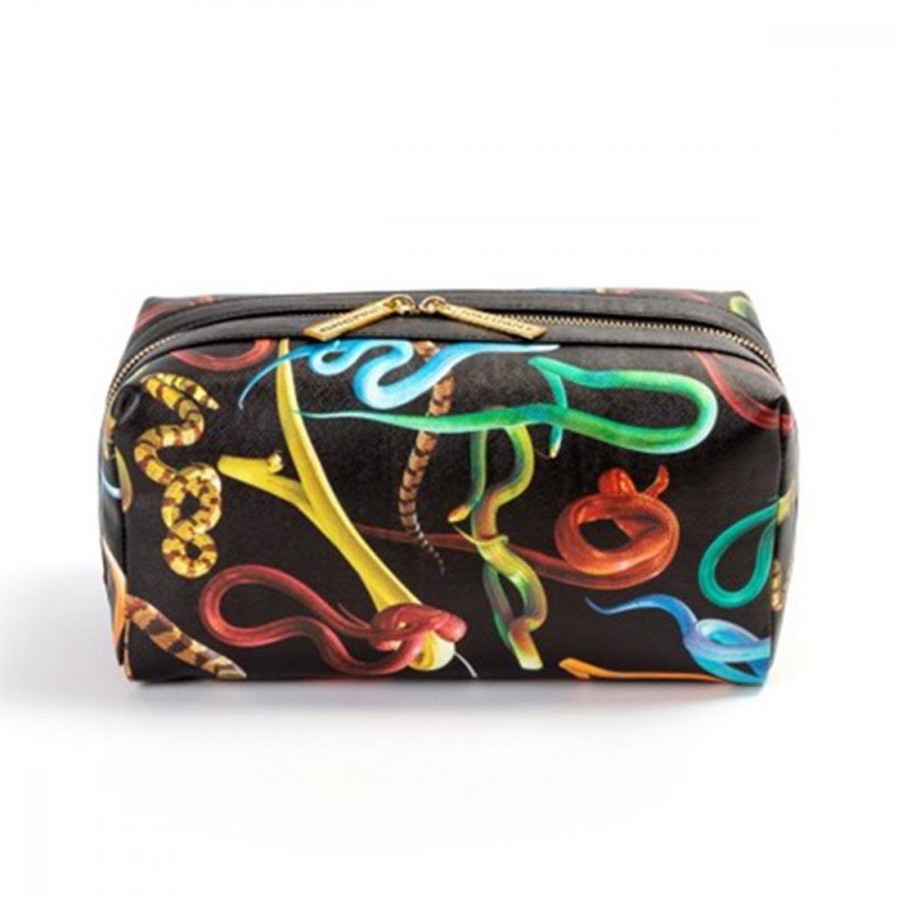 Seletti Toiletpaper Washbag Snakes