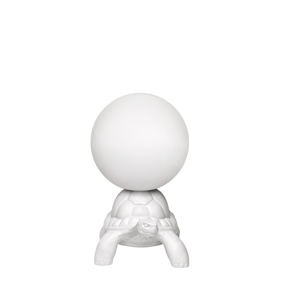 Qeeboo - Turtle Carry Lamp White - immagine 2