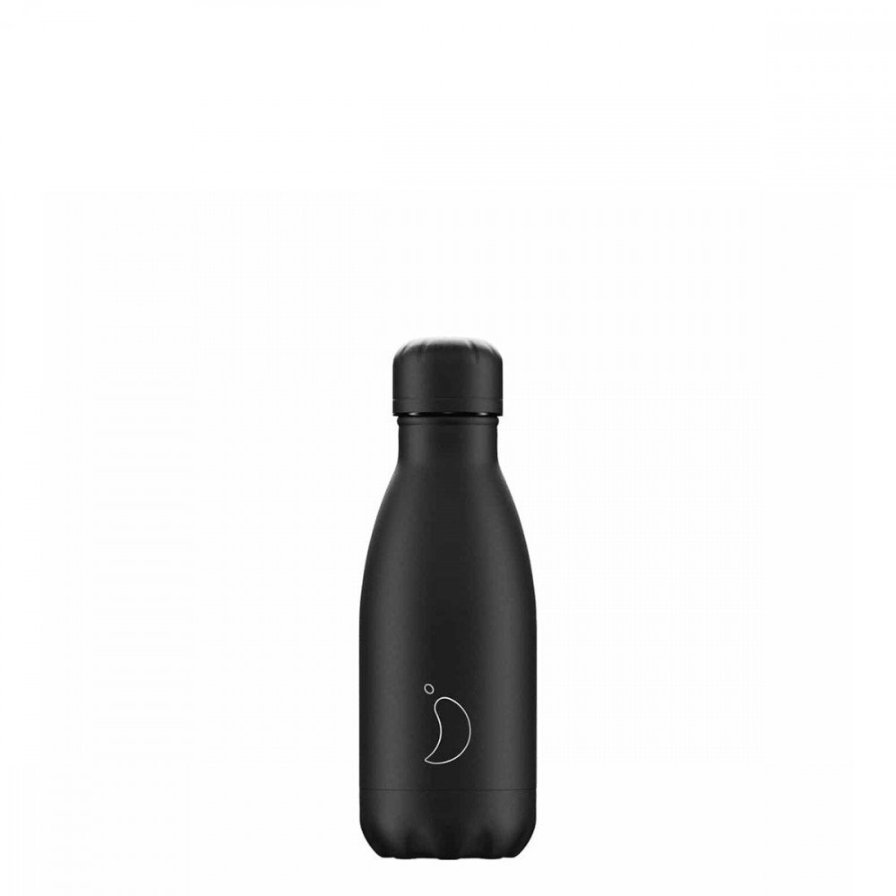 Chilly's Bottles - 260 ml - Monochrome All Black